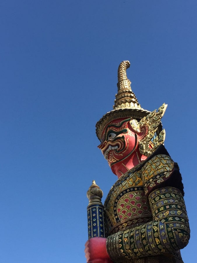 thai traditional statue